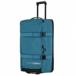 Travelite Kick Off Trolley Reisetasche L Petrol