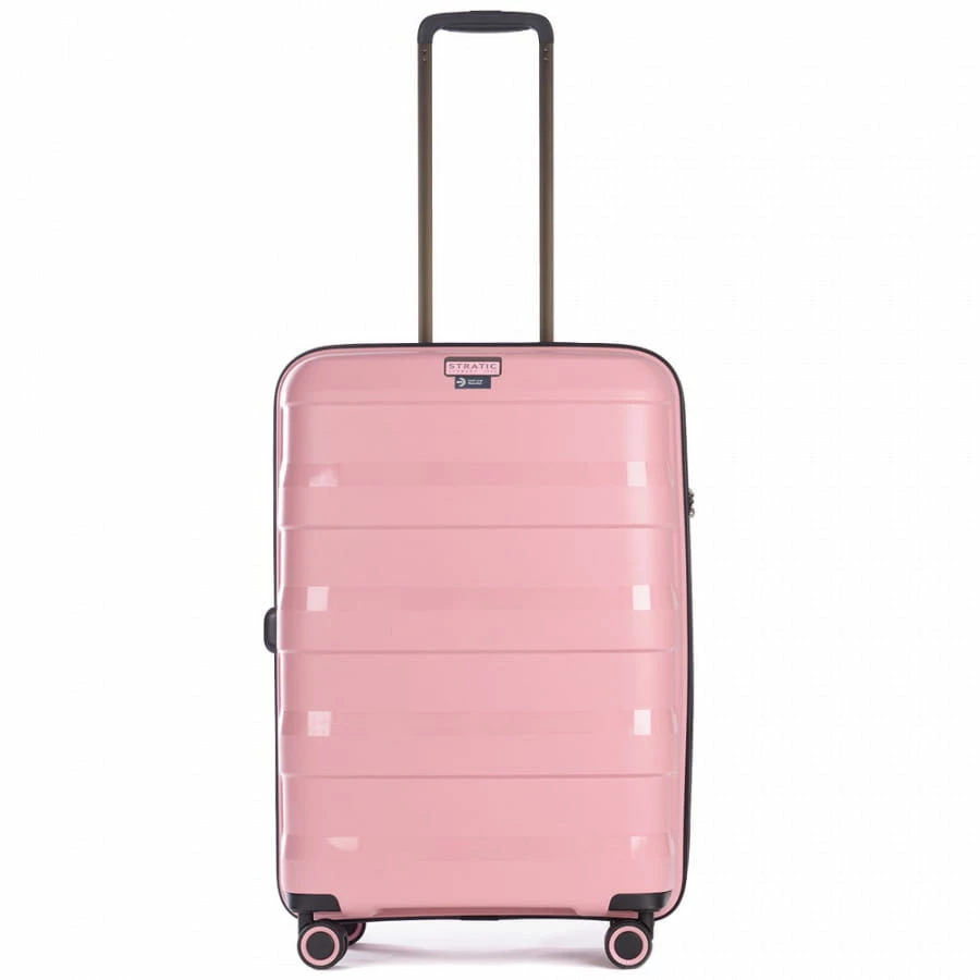 Stratic Straw 4-Rollen Trolley M 66 Cm Rose 3 Stratic Straw 4-Rollen Trolley M 66 Cm Rose