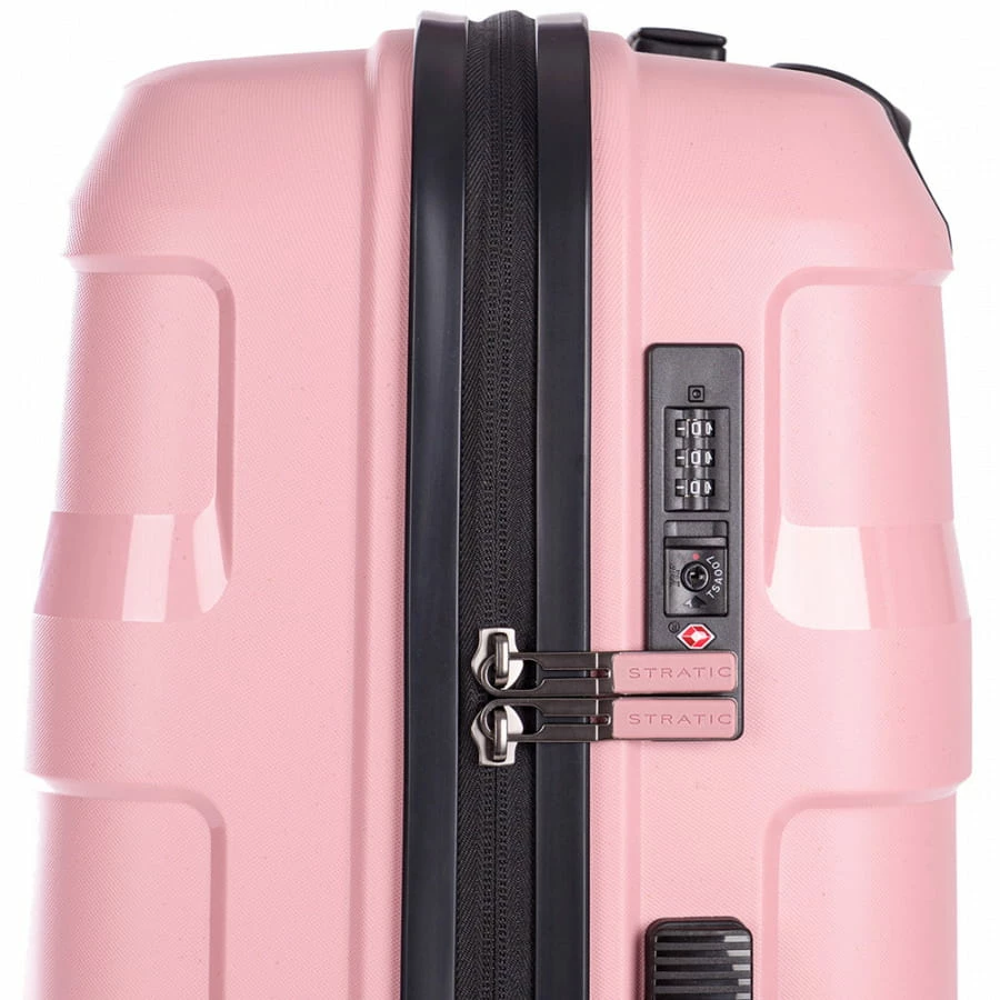 Stratic Straw 4-Rollen Trolley M 66 Cm Rose 9 Stratic Straw 4-Rollen Trolley M 66 Cm Rose – Bild 7