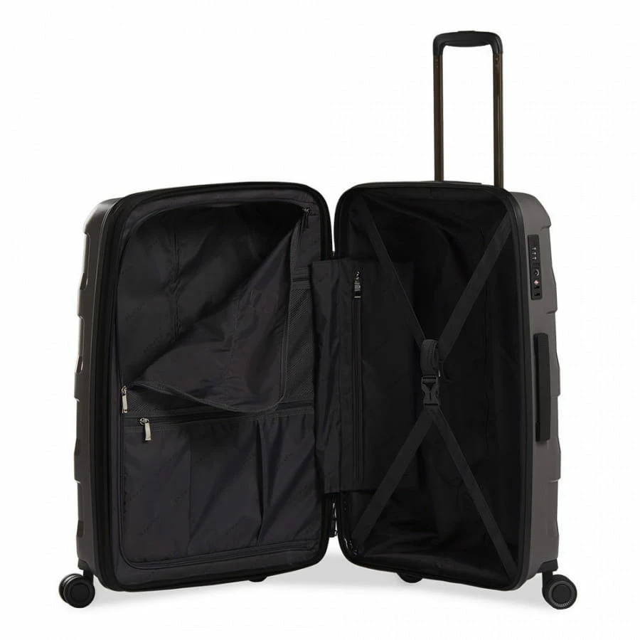 Stratic Straw Plus 4-Rollen Trolley M 66 Cm Dark Grey 6 Stratic Straw Plus 4-Rollen Trolley M 66 Cm Dark Grey – Bild 4