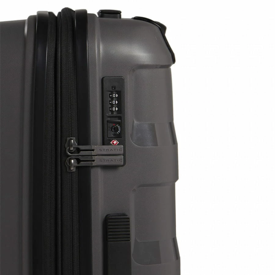 Stratic Straw Plus 4-Rollen Trolley M 66 Cm Dark Grey 10 Stratic Straw Plus 4-Rollen Trolley M 66 Cm Dark Grey – Bild 8