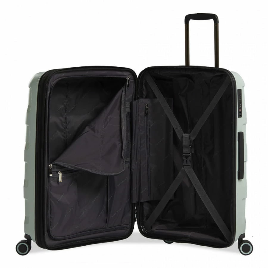 Stratic Straw Plus 4-Rollen Trolley M 66 Cm Mint 7 Stratic Straw Plus 4-Rollen Trolley M 66 Cm Mint – Bild 5