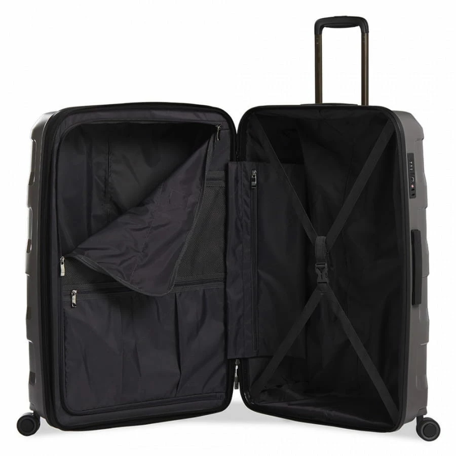 Stratic Straw Plus 4-Rollen Trolley L 76 Cm Dark Grey 6 Stratic Straw Plus 4-Rollen Trolley L 76 Cm Dark Grey – Bild 4