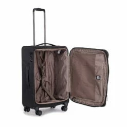 Stratic Light Plus 4-Rollen Trolley M 68 Cm Black -TROLLEY Verkäufe 03 00 1040 65 Black 4 900x900