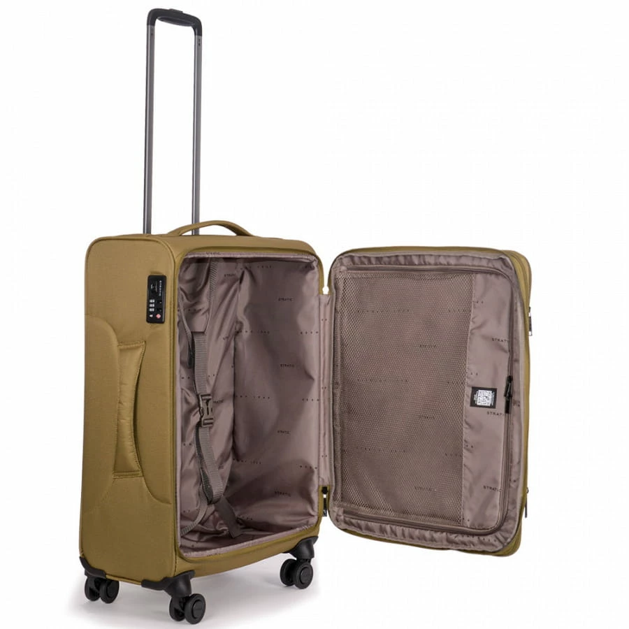 Stratic Light Plus 4-Rollen Trolley M 68 Cm Khaki 6 Stratic Light Plus 4-Rollen Trolley M 68 Cm Khaki – Bild 4