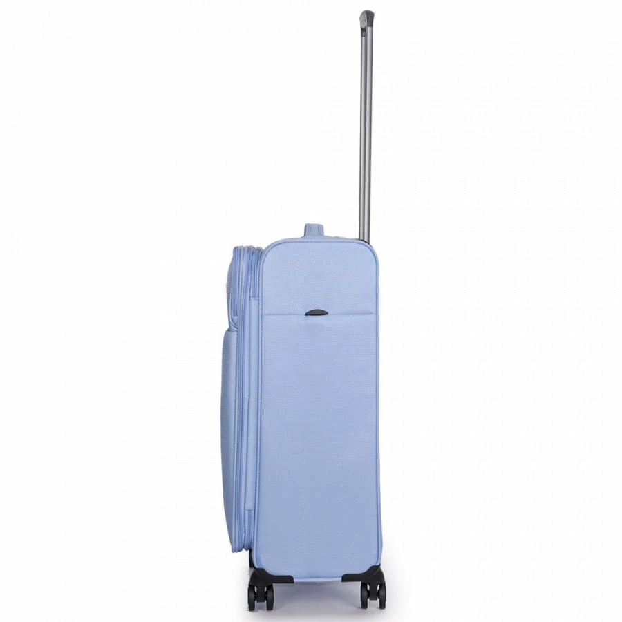 Stratic Light Plus 4-Rollen Trolley M 68 Cm Light Blue 4 Stratic Light Plus 4-Rollen Trolley M 68 Cm Light Blue – Bild 2