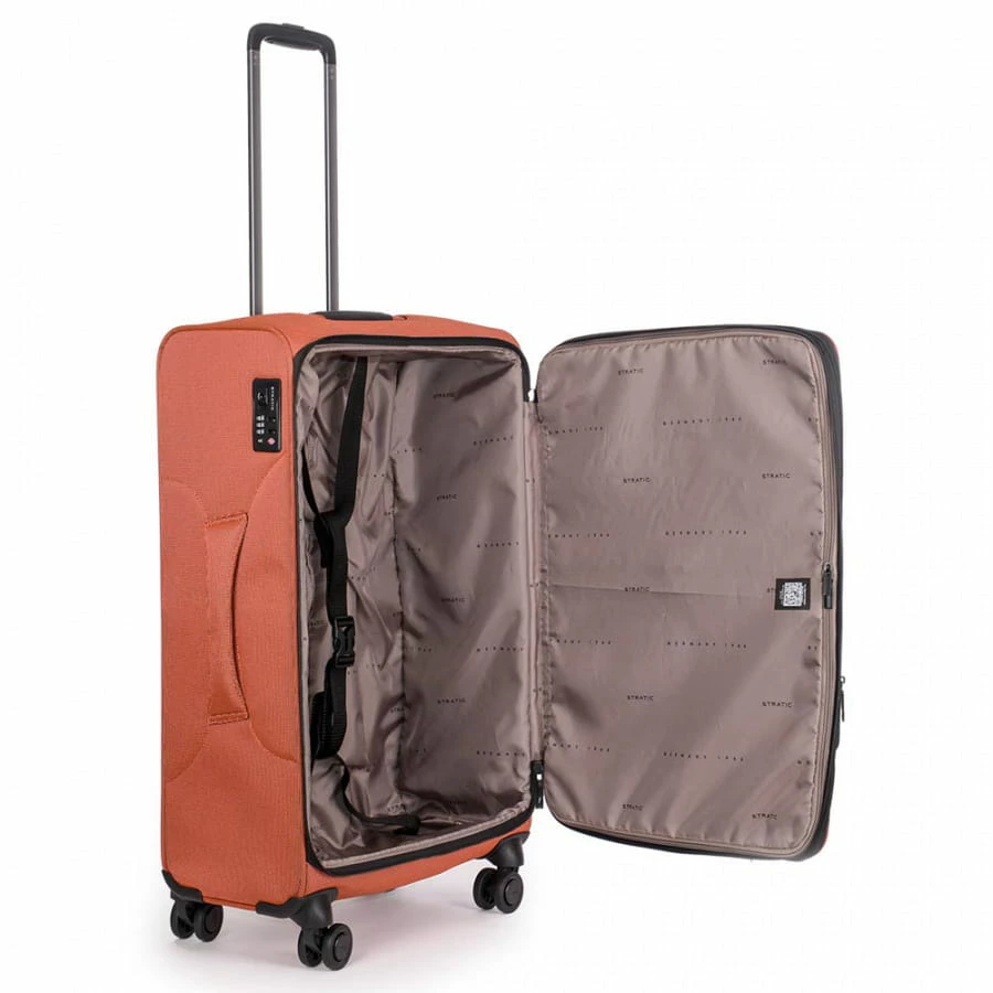 Stratic Bendigo Light Plus 4-Rollen Trolley M 72 Cm Rosso-Clay 6 Stratic Bendigo Light Plus 4-Rollen Trolley M 72 Cm Rosso-Clay – Bild 4