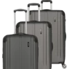 Travelite City 4-Rollen Trolley-Set 3tlg. S-M-L Anthrazit