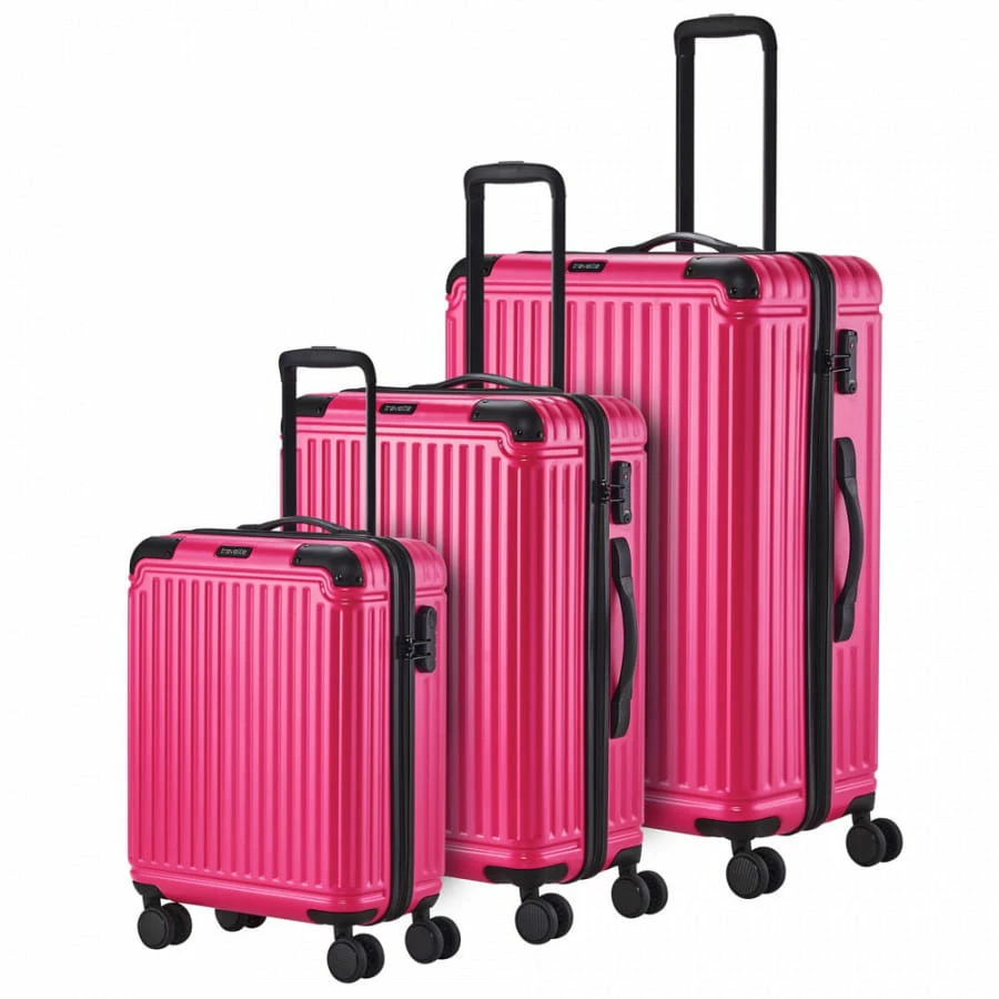 Travelite Cruise 4-Rollen Trolley-Set 3tlg. S-M-L Pink 3 Travelite Cruise 4-Rollen Trolley-Set 3tlg. S-M-L Pink