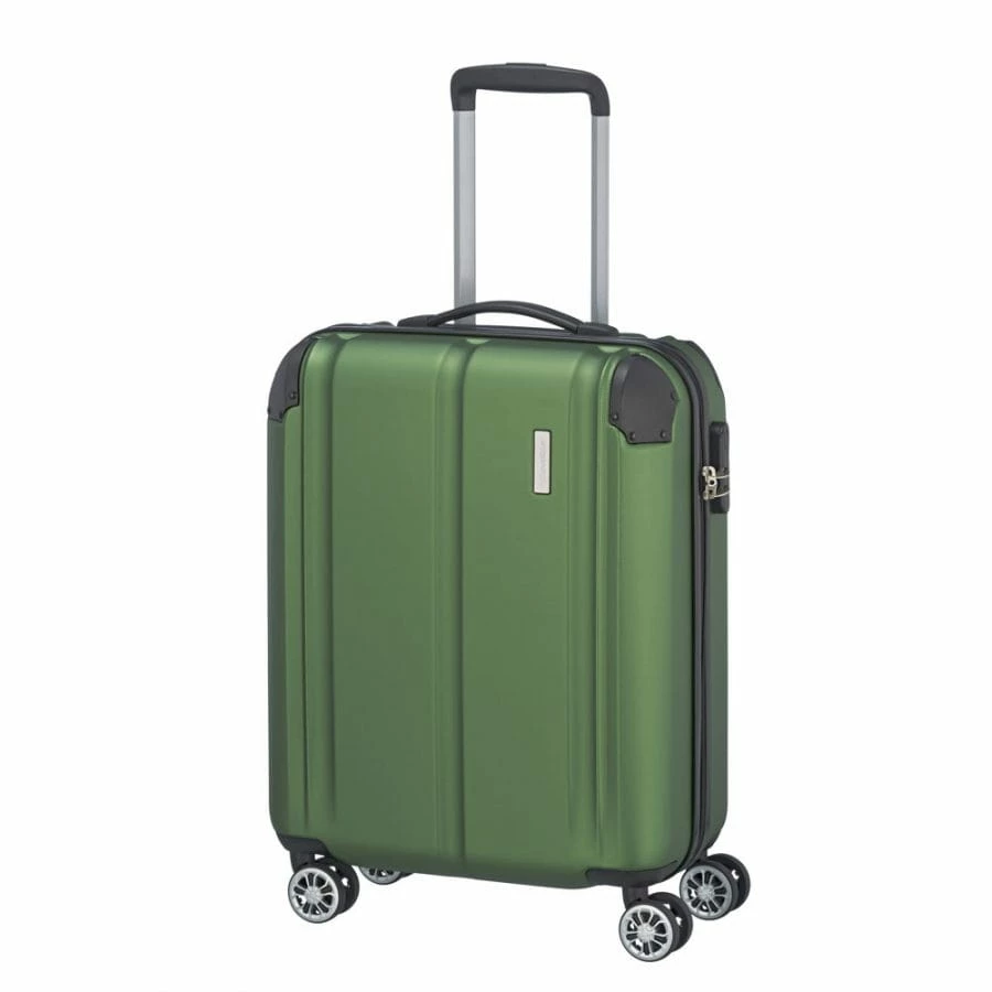 Travelite City 4-Rollen Trolley S 55 Cm Grün 3 Travelite City 4-Rollen Trolley S 55 Cm Grün