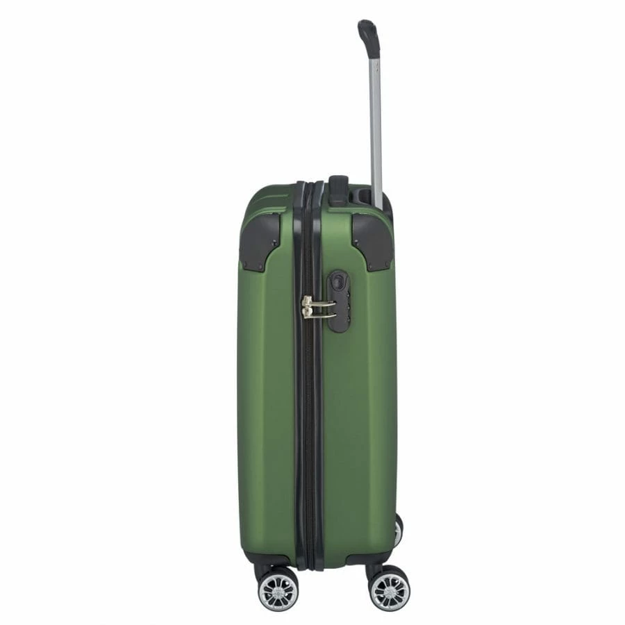 Travelite City 4-Rollen Trolley S 55 Cm Grün 4 Travelite City 4-Rollen Trolley S 55 Cm Grün – Bild 2