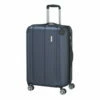 Travelite City 4-Rollen Trolley M 68 Cm Marine
