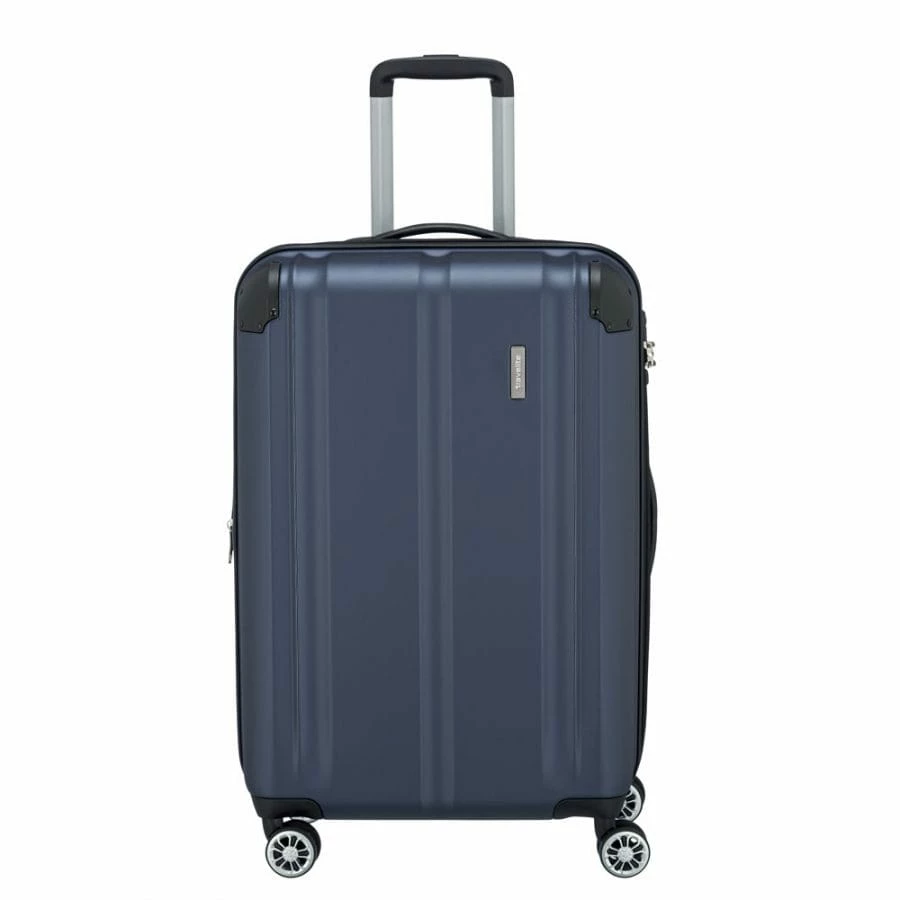 Travelite City 4-Rollen Trolley M 68 Cm Marine 8 Travelite City 4-Rollen Trolley M 68 Cm Marine – Bild 6
