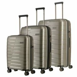 Travelite Air Base Trolley-Set 3tlg S-M-L Champagner