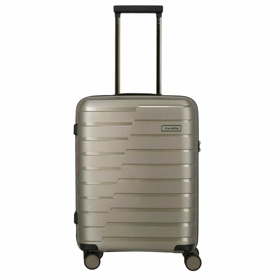 Travelite Air Base 4-Rollen Trolley S 55 Cm Champagner 8 Travelite Air Base 4-Rollen Trolley S 55 Cm Champagner – Bild 6