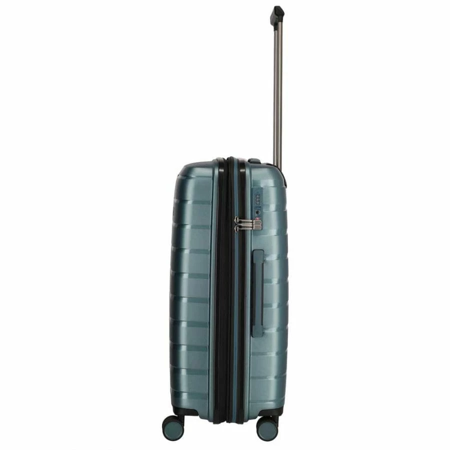 Travelite Air Base 4-Rollen Trolley M 67 Cm Eisblau 4 Travelite Air Base 4-Rollen Trolley M 67 Cm Eisblau – Bild 2