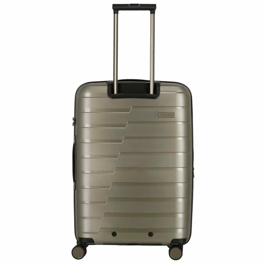 Travelite Air Base 4-Rollen Trolley M 67 Cm Champagner 5 Travelite Air Base 4-Rollen Trolley M 67 Cm Champagner – Bild 3