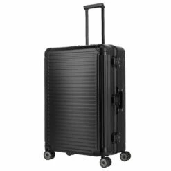 Travelite Next 4-Rollen Trolley L 77 Cm Schwarz