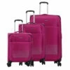 Travelite Seaside 4-Rollen Trolley-Set 3tlg. S-M-L Pink -TROLLEY Verkäufe 090840 17 900x900