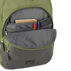 Travelite Basics Rucksack Melange Grün-Grau 11 Travelite Basics Rucksack Melange Grün-Grau -TROLLEY Verkäufe 096308 80 5 900x900