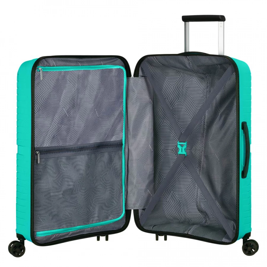 American Tourister Airconic Trolley M 67 Cm Aqua Green 6 American Tourister Airconic Trolley M 67 Cm Aqua Green – Bild 4