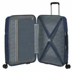 American Tourister Linex Trolley M 66 Cm Deep Navy -TROLLEY Verkäufe 128454 D418 4 900x900