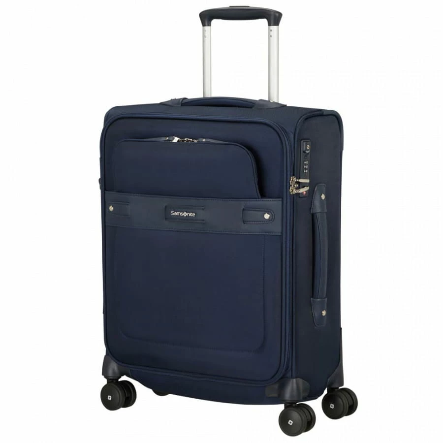 Samsonite Beauhaven 4-Rollen Trolley S 55 Cm Dark Blue 3 Samsonite Beauhaven 4-Rollen Trolley S 55 Cm Dark Blue