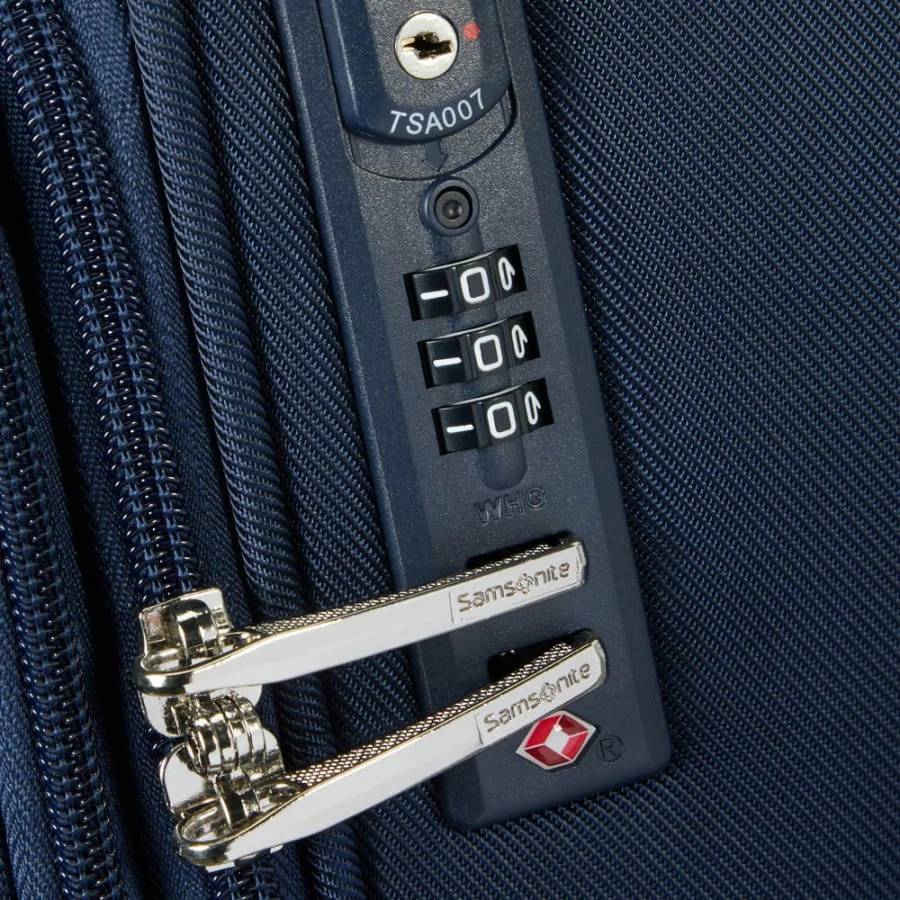 Samsonite Beauhaven 4-Rollen Trolley S 55 Cm Dark Blue 9 Samsonite Beauhaven 4-Rollen Trolley S 55 Cm Dark Blue – Bild 7