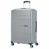 American Tourister Funstripe Trolley L 76 Cm Silver