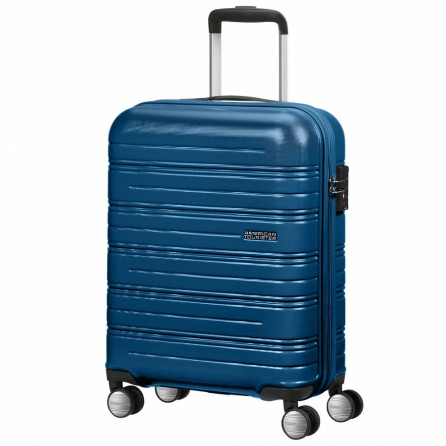 American Tourister High Turn Trolley S 55 Cm Dark Navy 3 American Tourister High Turn Trolley S 55 Cm Dark Navy