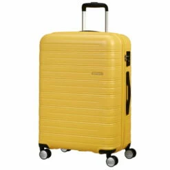 American Tourister High Turn Trolley L 77 Cm Matt Yellow