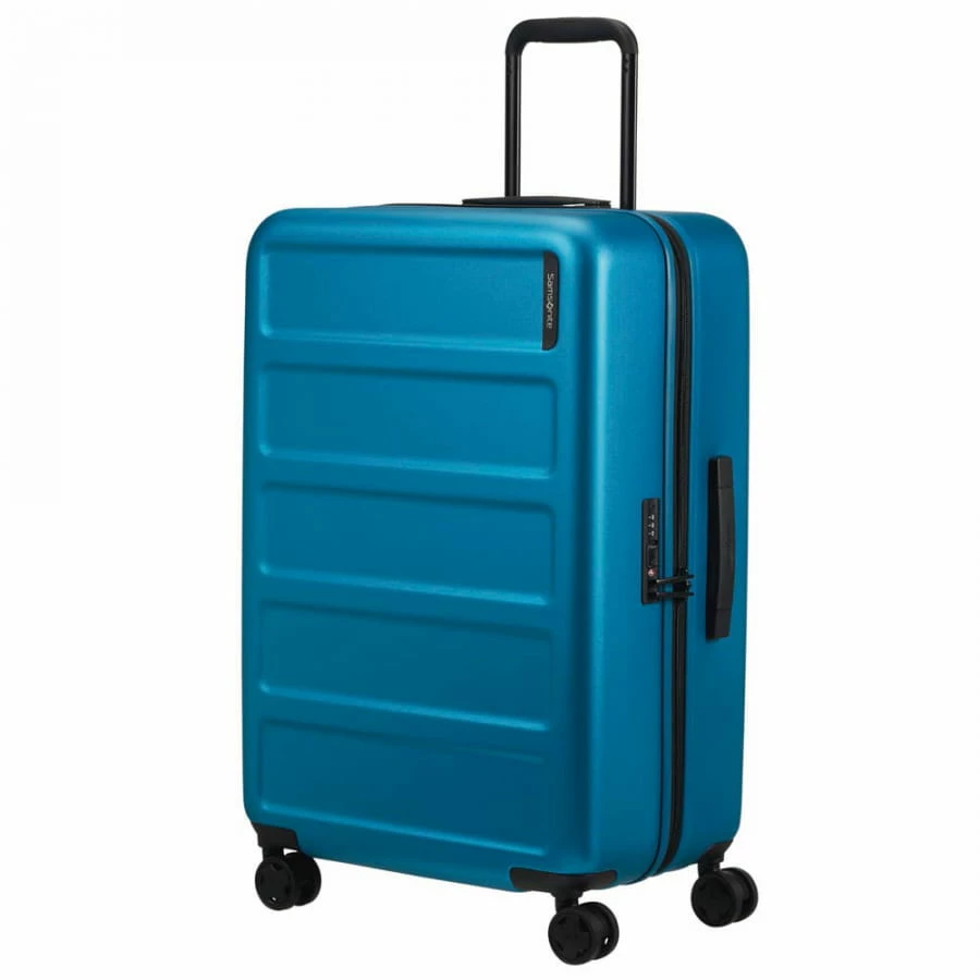 Samsonite Quadrix 4-Rollen Trolley M 68 Cm Aqua 3 Samsonite Quadrix 4-Rollen Trolley M 68 Cm Aqua