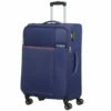 American Tourister Fun Cruise Trolley M 67 Cm Navy-Orange