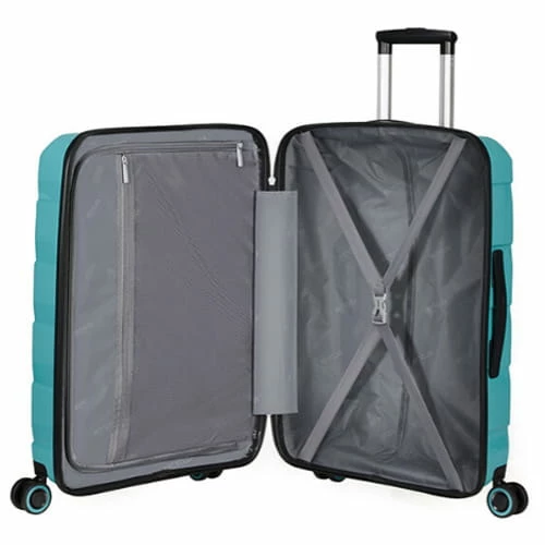 American Tourister Air Move Trolley M 66 Cm Teal II 6 American Tourister Air Move Trolley M 66 Cm Teal II – Bild 4