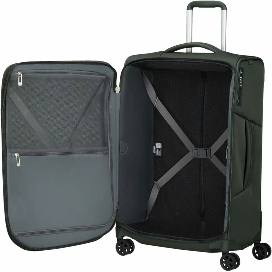 Samsonite Respark 4-Rollen Trolley M 67 Cm Forest Green 6 Samsonite Respark 4-Rollen Trolley M 67 Cm Forest Green – Bild 4
