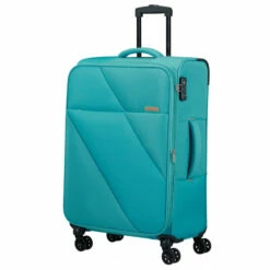 American Tourister Sun Break Trolley M 68 Cm Blue