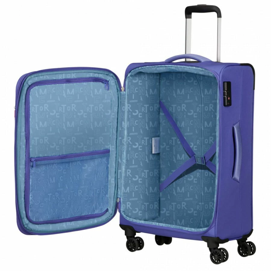 American Tourister Pulsonic Trolley M 68 Cm Soft Lilac 6 American Tourister Pulsonic Trolley M 68 Cm Soft Lilac – Bild 4