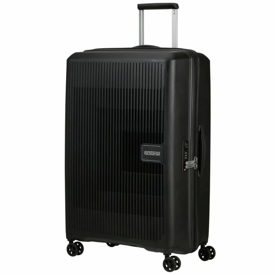 American Tourister Aerostep Trolley L 77 Cm Black 3 American Tourister Aerostep Trolley L 77 Cm Black