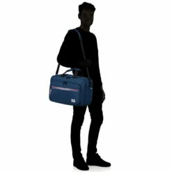American Tourister Upbeat 3-Way Bordtasche Navy -TROLLEY Verkäufe 147631 1596 8 900x900