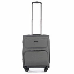 Stratic Bendigo Light Plus 4-Rollen Trolley S 54 Cm Black -TROLLEY Verkäufe 3 00 1039 55 Silver 6 900x900 1