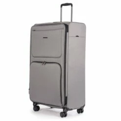 Stratic Bendigo Light Plus 4-Rollen Trolley L 84 Cm Silver