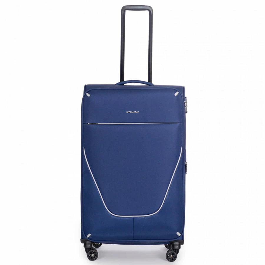 Stratic Strong 4-Rollen Trolley L 78 Cm Navy 8 Stratic Strong 4-Rollen Trolley L 78 Cm Navy – Bild 6