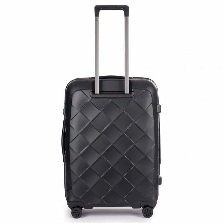 Stratic Leather And More 4-Rollen Trolley M 66 Cm Matt Black 5 Stratic Leather And More 4-Rollen Trolley M 66 Cm Matt Black – Bild 3