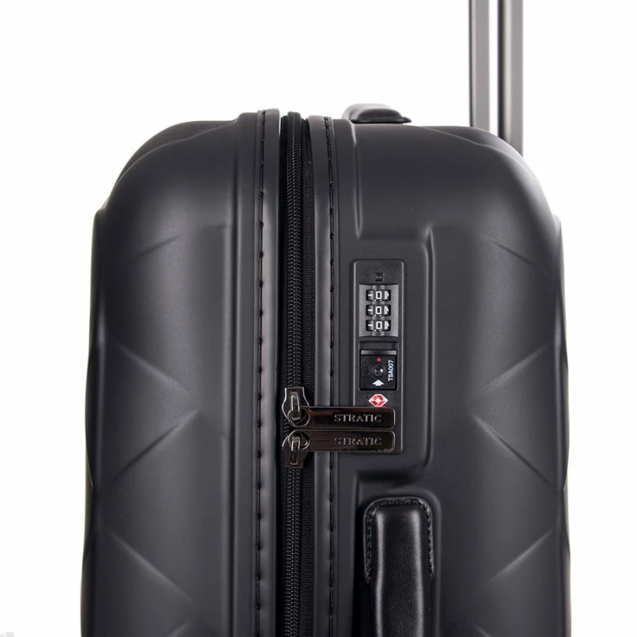 Stratic Leather And More 4-Rollen Trolley M 66 Cm Matt Black 9 Stratic Leather And More 4-Rollen Trolley M 66 Cm Matt Black – Bild 7