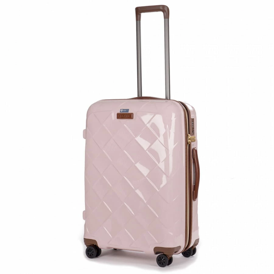 Stratic Leather And More 4-Rollen Trolley M 66 Cm Rose 8 Stratic Leather And More 4-Rollen Trolley M 66 Cm Rose – Bild 6