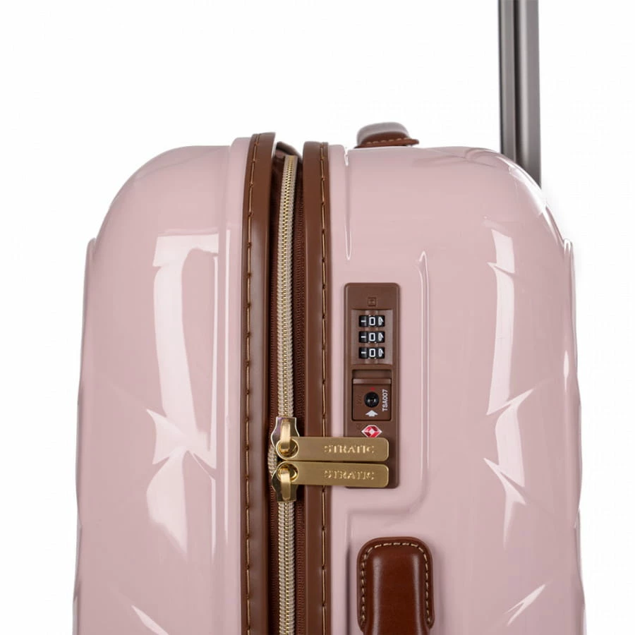 Stratic Leather And More 4-Rollen Trolley M 66 Cm Rose 9 Stratic Leather And More 4-Rollen Trolley M 66 Cm Rose – Bild 7