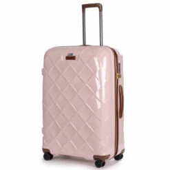 Stratic Leather And More 4-Rollen Trolley L 76 Cm Rose -TROLLEY Verkäufe 3 9894 75 Rose 6 900x900