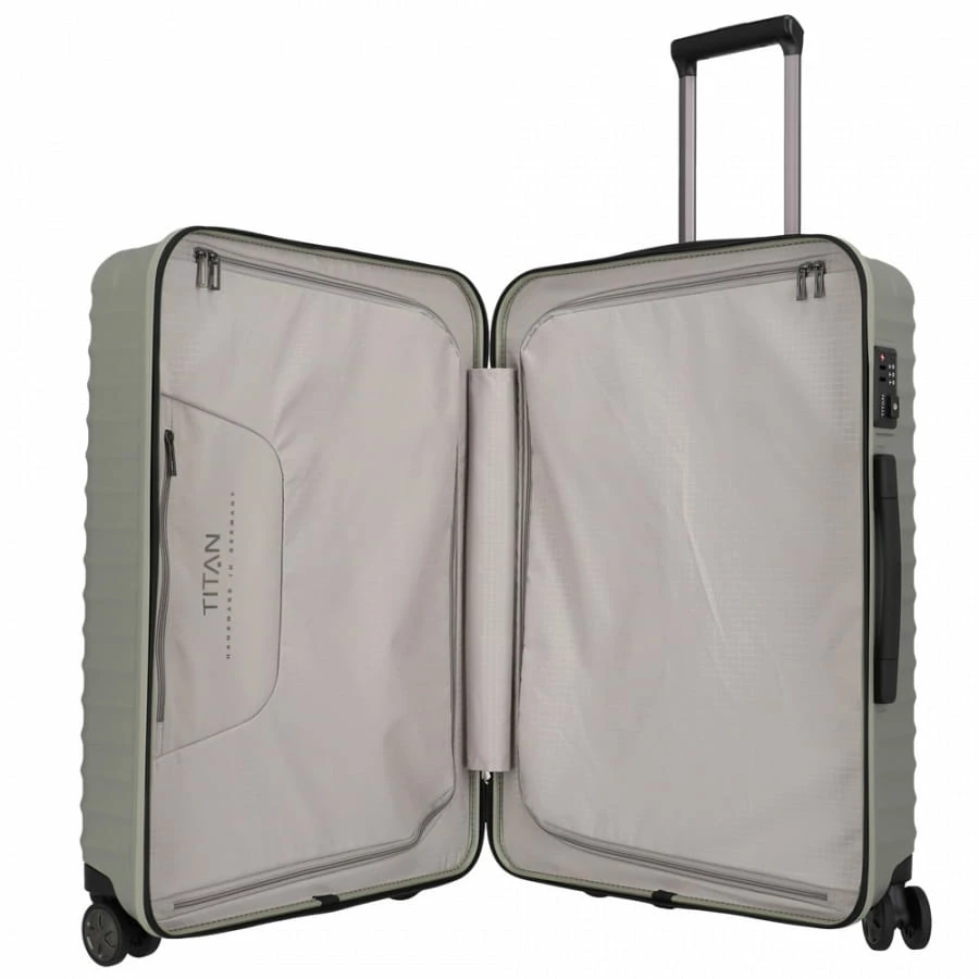 Titan Litron 4-Rollen Trolley M 69 Cm Champagner 6 Titan Litron 4-Rollen Trolley M 69 Cm Champagner – Bild 4