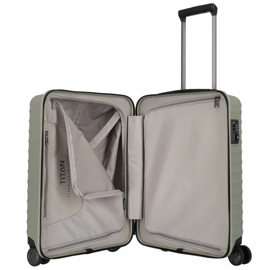 Titan Litron 4-Rollen Trolley S 55 Cm Champagner 7 Titan Litron 4-Rollen Trolley S 55 Cm Champagner – Bild 5