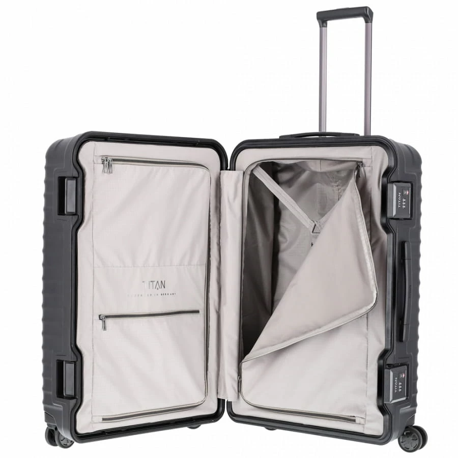 Titan Litron Frame 4-Rollen Trolley L 75 Cm Schwarz 6 Titan Litron Frame 4-Rollen Trolley L 75 Cm Schwarz – Bild 4